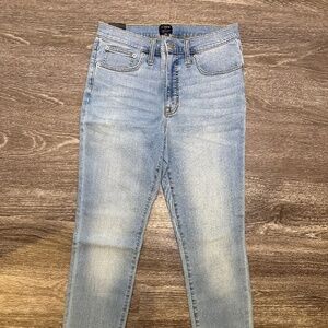 JCrew light washed jeans Size 28
